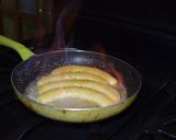 Une image de l'étape 4 de Crème brûlée façon banane flambée.