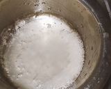 A picture of step 2 of Chinagrass halwa.