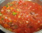 Foto del paso 6 de la receta: Albóndigas con tomate y chorizo. Airfryer y cazuela