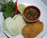 รูปขั้นตอนการทำที่ 6 ของ ลาบไก่ทอด