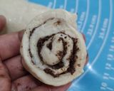 Foto langkah ke 11 dari resep (Sourdough Discard) Cinnamon Rolls - Tanpa Telur, Tanpa Mixer.