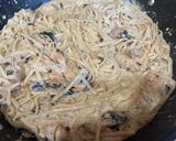 A picture of step 6 of Creamy Garlic Chicken Pasta {with Tomato & Spinach}.