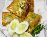 Foto langkah ke 2 dari resep Martabak Telur Ayam Kari.