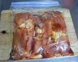 A picture of step 1 of Char Siu with Chicken Thighs.