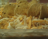A picture of step 5 of Layered Tostito Dip.