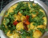 A picture of step 11 of Kadhi Pakoda.