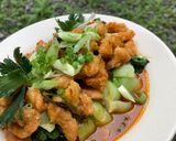 Foto langkah ke 8 dari resep Pakcoy siram Ayam TomYum.