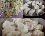 A picture of step 3 of Veg Momos.
