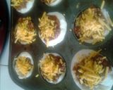 A picture of step 5 of Manwich muffins.