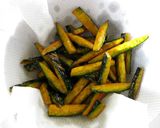 A picture of step 3 of Kabocha Squash Sticks (Kenpi).