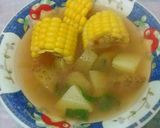 Foto langkah ke 5 dari resep Sayur asem kentang jagung.