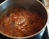 A picture of step 6 of Chicken Soutzoukakia.