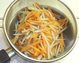 A picture of step 3 of Japanese-Style Burdock Root Salad.