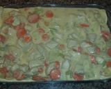A picture of step 5 of Cheddar bay chicken pot pie.