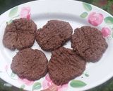 Foto langkah ke 4 dari resep Oat chocolate cookies teflon.