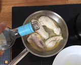 A picture of step 5 of Monkfish with Cauliflower & Spring Onions In Creamy Wine Sauce.