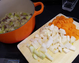 Foto del paso 6 de la receta: Menestra de verduras con jamón apto para personas con diabetes