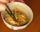 A picture of step 9 of Special Sweet Soup Udon.