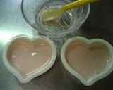 A picture of step 9 of Couple's Pink Heart Gelatin Dessert For Valentine's Day.