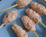 Foto langkah ke 3 dari resep Sate Lilit Daging.