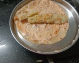 A picture of step 2 of Veg Frankie.