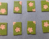 A picture of step 17 of Sakura and Matcha Cookies.