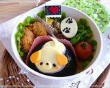 A picture of step 6 of Tail-Wagging Puppy Bento.