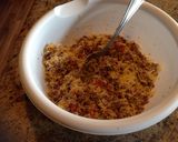 A picture of step 6 of Texas Stuffed Bell Peppers.