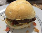 Foto do passo 14 de Hamburguer do Dindo - Costela, Calabresa, Farofa e Vinagrete