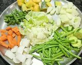 A picture of step 1 of Panch Mishali Torkari (Sabji) Bengali Style.