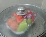 Foto langkah ke 2 dari resep Sambal Terong Hijau Kukus.