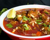 A picture of step 8 of Mutton Nihari.
