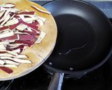 A picture of step 4 of Sweet Potato Kinpira Stir Fry.