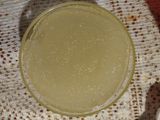 Panna cotta de coco Coulis de piña