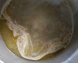 A picture of step 2 of Wali wa nazi#food photography challenge#4weekschallenge.