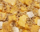 A picture of step 3 of Crystal's macaroni.