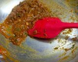 A picture of step 2 of Chana Dry Subzi.