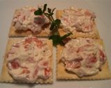 A picture of step 3 of Salmon & Mascarpone Dip.