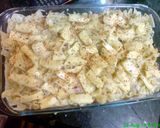 A picture of step 5 of chicken lasagna.