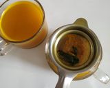 A picture of step 5 of Immune boosting Ginger Turmeric Tea.