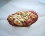 A picture of step 2 of Microwaved Gorgonzola Garlic Chicken.