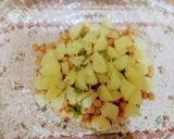 A picture of step 11 of Manchurian Chaat.