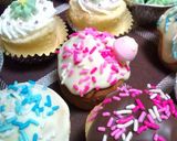 A picture of step 12 of Easy Chocolate Cupcakes for Valentine's Day.