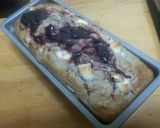 A picture of step 8 of Cream Cheese Raspberry Cake Made with Pancake Mix!.