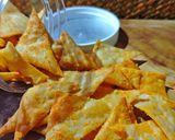 Foto langkah ke 8 dari resep Pangsit Goreng Kriuk Bumbu Tabur.