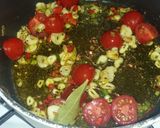 A picture of step 3 of Garlic and Cherry Tomato Pasta.