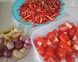 Foto langkah ke 2 dari resep Sambel goreng babat kentang.