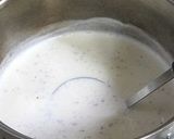 A picture of step 5 of ✿Milk Soup with Salmon, Turnip, and Shimeji Mushrooms.