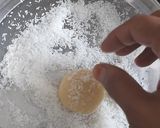 कोकोनोट कुकीज (coconut cookies recipe in Hindi) रेसिपी चरण 3 फोटो