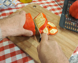 Foto del paso 12 de la receta: Pimientos rojos rellenos de tortilla de patatas en Airfryer Proscenic T31 de 15L